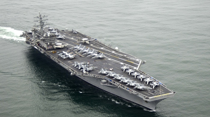 U.S. aircraft carrier acted provocatively after Iran arrested sailors 